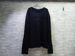 ISSEY MIYAKE イッセイミヤケ ME43KN010 長袖ニット ブラック系 サイズLL