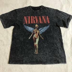 90s NIRVANA ニルヴァーナ Tシャツ バンドT ブート vintage ヴィンテージ カートコバーン モスキート 