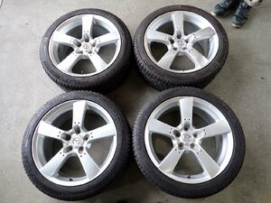 YS4669【送料無料225/45R18】マツダ純正 RX-8純正 アテンザスポーツにも 中古スタッドレス ▼18×8J 114.3/5H ET50▼1円スタート