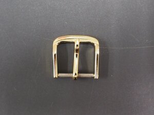 中古 セイコー シチズン カシオ 汎用 尾錠 美錠 ピンバックル 色: ゴールド 幅: 14mm 管理No.31636