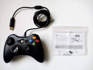 xbox 360 コントローラー 互換品 Diestord xbox 非純正コントローラー USB 有線ゲームパッド Microsoft Xbox Slim 360 PC対応 中古完動品