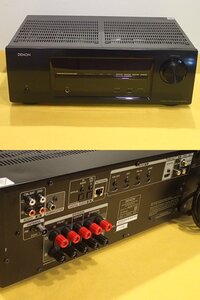 DENON　デノン　AVレシーバ・アンプ　AVR-1713　美品・快調・良い音・リモコン無しですが、スマホアプリが便利・HDMIケーブル付き