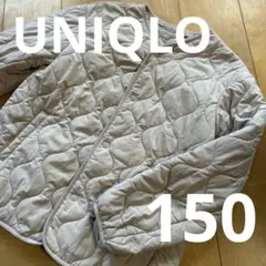 UNIQLO 中綿コート 150 ベージュ　長袖