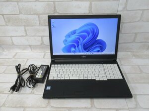 ▲Ω 新DCN1 1737ｍ 保証有 富士通 【 LIFEBOOK A749/B 】【 Win11 Pro / i7-8665U / 8.00GB / HDD:500GB 】