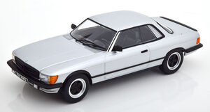 KK-Scale 1/18 メルセデスベンツ 500 SLC 6.0 AMG C107 1985 シルバー MERCEDES BENZ ミニカー KKDC180891