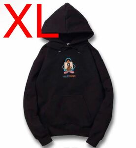 【新品未開封】XLサイズ CHICKEN HOODIE BLK pekora vaultroom hololive 兎田ぺこら チキン ホロライブ パーカー ブラック 黒