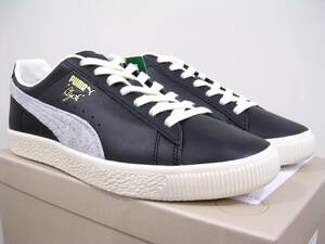 新品 PUMA CLYDE BASE 黒レザー US11 29cm 完売カラー 定価13200円 プーマ クライド ベース #390091-02 スエード SUEDE