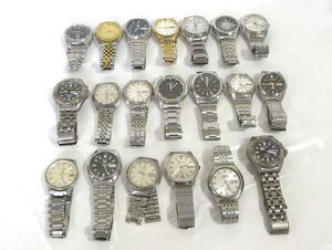 1000円スタート 腕時計 計20点 SEIKO 6106-8680/7B22-0AY0/7B24-0AF0/7S26-3180/CITIZEN 4-520068/4-R35292/RICOH 他 [10/11] L60080