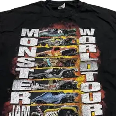 【モンスタージャム カスタムカー XL 車 Tシャツ】