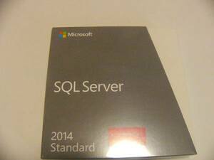SQL Server Standard Edition 2014 DVD 4コアライセンス 新品