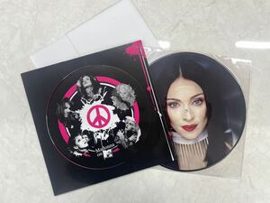 【未使用】MADONNA マドンナ　on MTV 限定300 LP Picture Disc 限定ピクチャー盤　レコード　ポスター&カード付き