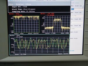 【正常動作品】Tektronix WCA230/03 DC-3GHz リアルタイム・スペクトラムアナライザ