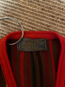 -20s vintage Pendleton wool vest 