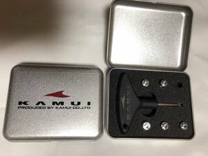 新品　カムイ　TPシリーズ　トルクス　各ウエイト　5ヶ + レンチ + 専用ケース　1セット　税込