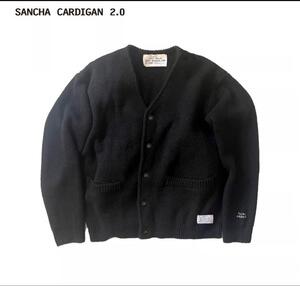 SANCHA CARDIGAN 2.0 ブラック サイズ1（M）カーディガン