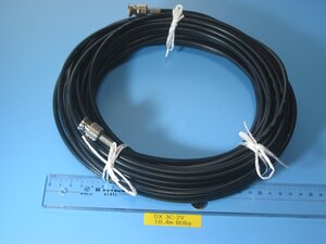 DX ANTENNA DXアンテナの 3C-2V 同軸ケーブル 18.4m 1本 長期保管品　同梱可