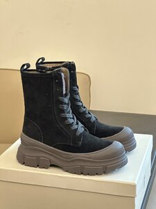 BRUNELLO CUCINELLI ブルネロクチネリ レディースブーツ ショートブーツ ハイカット クラシック 登山 冬用 可愛い サイズ選択可能 rm0547