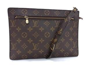 1円 ■美品■ LOUIS VUITTON ルイヴィトン M51205 モノグラム アンギャン ショルダーバッグ クロスボディ 斜め掛け ブラウン系 FG2906