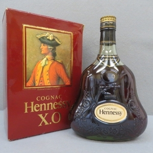 2A13★Hennessy ヘネシー XO グリーンボトル 金キャップ 700ml　40％ 10/9★A