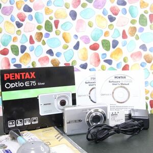 ◇オールドコンデジ♪ ◇スマホ転送♪ ◇PENTAX ペンタックス optio E75