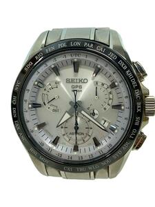 SEIKO◆ソーラー腕時計/アナログ/ステンレス/SLV/SLV/SBXB073/8X53-0AB0-2/GPSソーラー