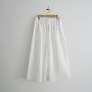 2023 / 未使用 / SOIL ソイル / EASY PANT WITH CUT WORK LACE カットワークレース パンツ 1 / journal standard luxe購入品 / 2308-0023