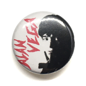 25mm 缶バッジ Alan Vega アランヴェガ Suicide スーサイド New York Punk New Wave Post Punk