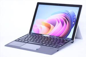 1円～ Windows11搭載 2020年発売モデル 2in1 タブレット Surface Pro 7 i5-1035G4 RAM8G SSD256G Wi-Fi6対応 新品キーボード追加可能