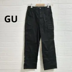 ジーユー GU ワークパンツ カーゴパンツ レディース シンプル 着回し◎ M