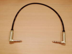 ★ 即決 立井電線 SOFTEC MIC CORD 0.75sq 50cm L型ステレオフォンプラグケーブル (TRS 3極) AMPHENOL ACPS-RN ★