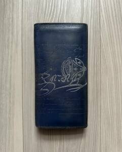 特注20万 Berluti ESPACE Scrit Leather Wallet ベルルッティ エスパス スクリットレザー 長財布 アヴェイロ シルバーパティーヌ 完売色