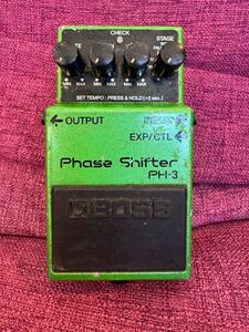 【ジャンク扱い】BOSS PH-3 　ボスのフェイズシフター。上昇も下降も可能なフェイザー。ギターエフェクター