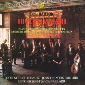 LP Orchestre De Chambre Jean-francois Paillard, Jean-francois Paillard Bartok Divertimento ERX2216 ERATO /00260