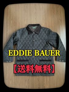 EDDIE BAUER エディー・バウアー キルティングジャケット ダイヤモンドキルト アウトドア ビジネス カジュアル