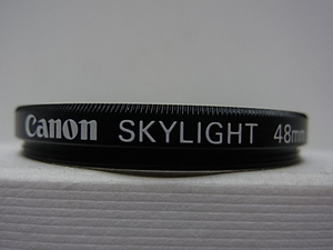 普通郵便送料無料　Canon　キャノン　SKYLIGHT　48mm　管理no.10