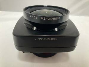 【現状品】レア ニコン NIKON NIKKOR-SW 90mm f4.5 ホースマンシャッター