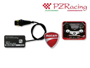 在庫有り・PZRacing ダッシュボード用GPSレシーバー　DUCATI PANIGALE AND SUPERSPORT （日本語マニュアル付き）