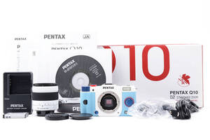 [美品] PENTAX Q10 エヴァンゲリオンモデル TYPE00：レイ [元箱付き] #741