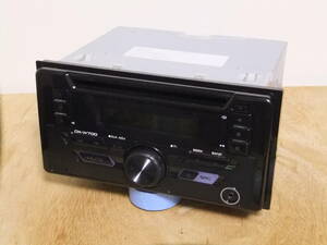 ☆ＫＥＮＷＯＯＤ　ケンウッド　２DINワイドサイズＣＤデッキ　ＣＫ－Ｗ７０Ｄ　トヨタ／ダイハツ　本体のみ（現状渡し）☆