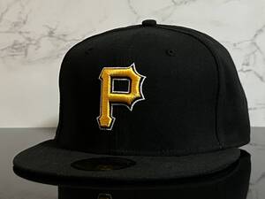 【未使用品】221QB★NEW ERA ニューエラ 59FIFTY×MLB ピッツバーグ パイレーツ Pittsburgh Pirates コラボキャップ《Size 7 3/8・58.7㎝》