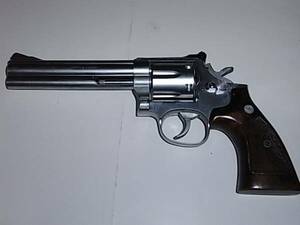 コクサイ　S&W685 6インチモデル ニッケルフィニッシュ　