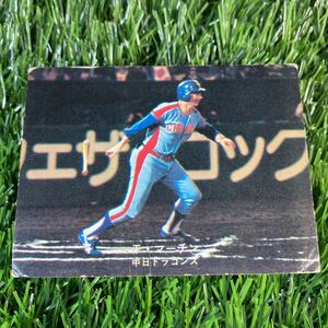 1978年 中日 Ｔ・マーチン カルビー プロ野球カード