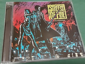 サントラ◆『STREETS OF FIRE　ストリート・オブ・ファイヤ　』輸入盤CDユーズド品