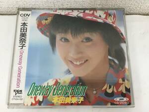 ●○F743 CDV CD VIDEO 本田美奈子 Oneway Generation ワンウェイ/ジェネレーション○●