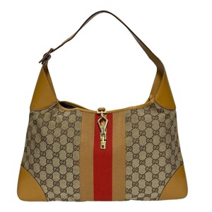 GUCCI グッチ ジャッキー バッグ シェリーライン GG キャンバス HB04464