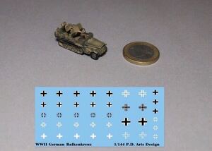 完成品 1/144 WWII German SdKfz10 with Flak38