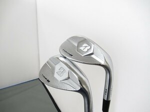 中古◆ブリヂストン　2018　TOUR　B　XW-1　シルバー　52度と58度　2本セット◆N.S.PRO　950GH(S)