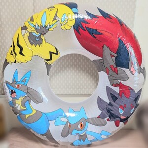 浮き輪 120cm 空ビ ポケモン 空気ビニール風船 Inflatable Pokemon Swim Ring Float Pool Toy Rare