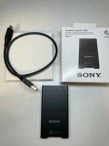 【美品】ソニーSONY CFexpress Type Bメモリーカード/XQD メモリーカードリーダーライター MRW-G1