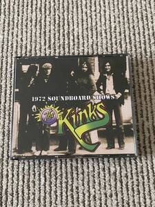 Kinks 「1972 Soundboard Shows」　6CDR